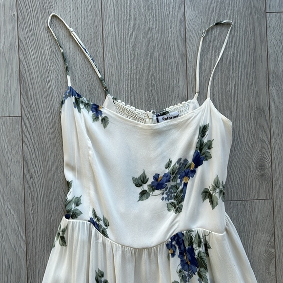 Reformation floral lined summer dress - Picture 2 of 7